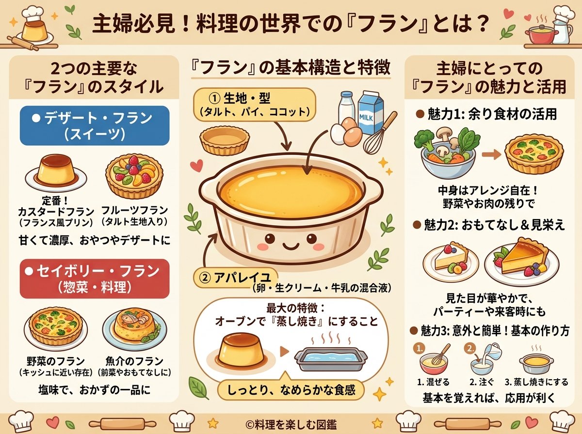 フランとは料理の世界でどんな存在なのか