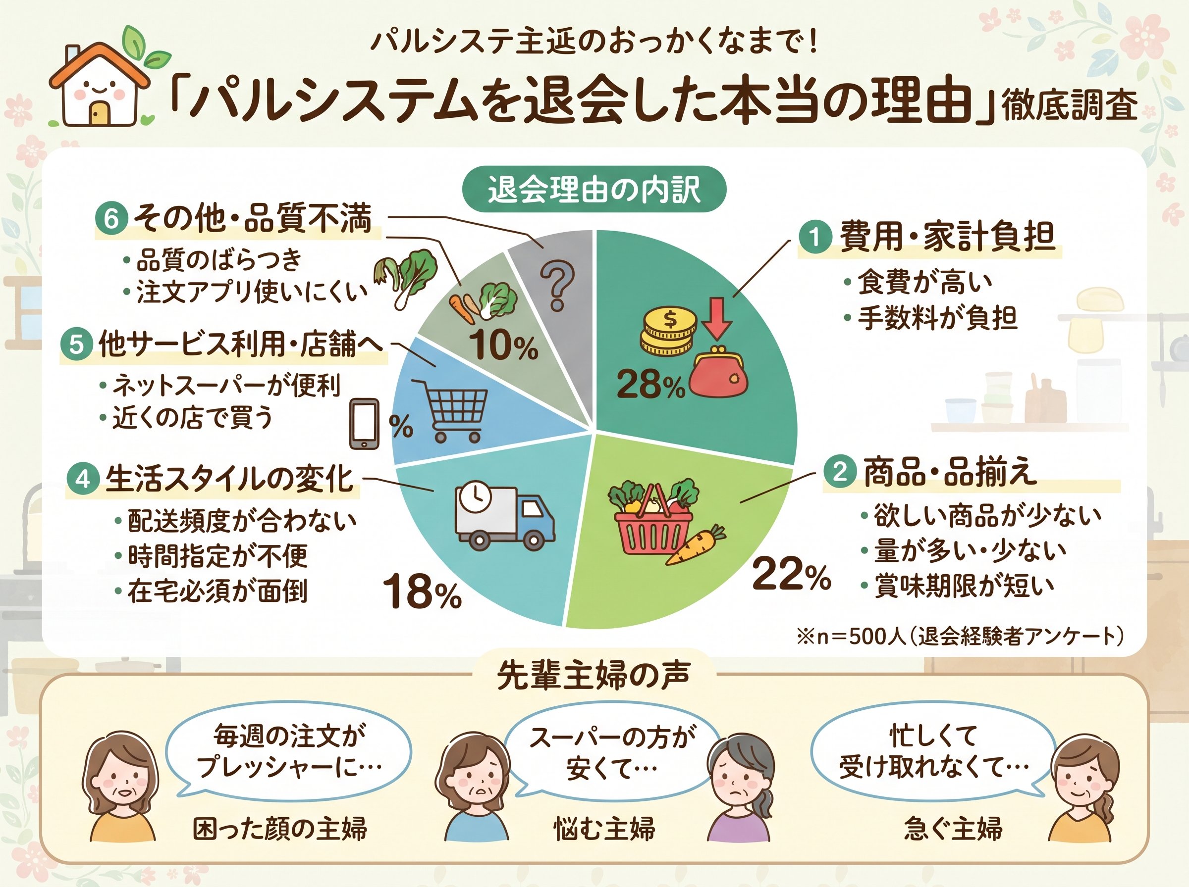 パルシステムを退会した本当の理由