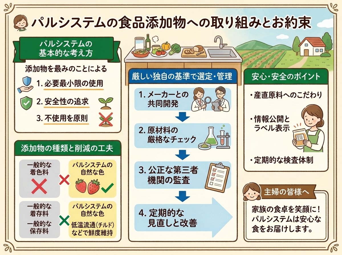 パルシステムの添加物